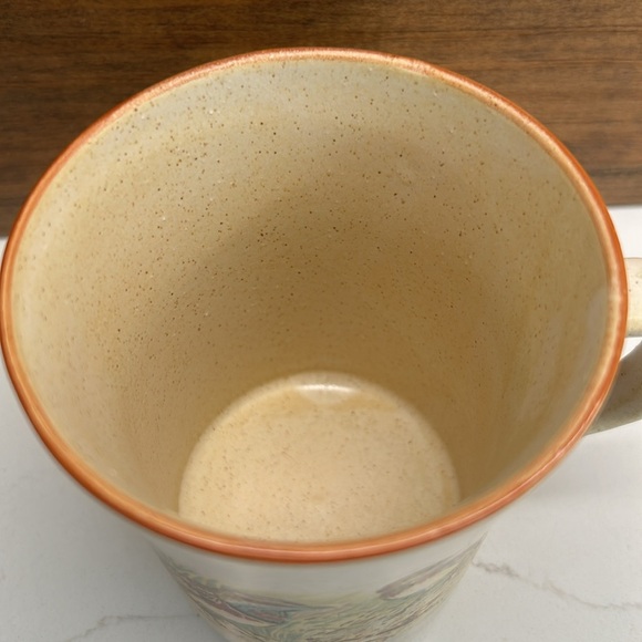 🌻4/$20 Vintage Northcraft Korea Stoneware Single Mug Featuring Birds - Picture 3 of 12